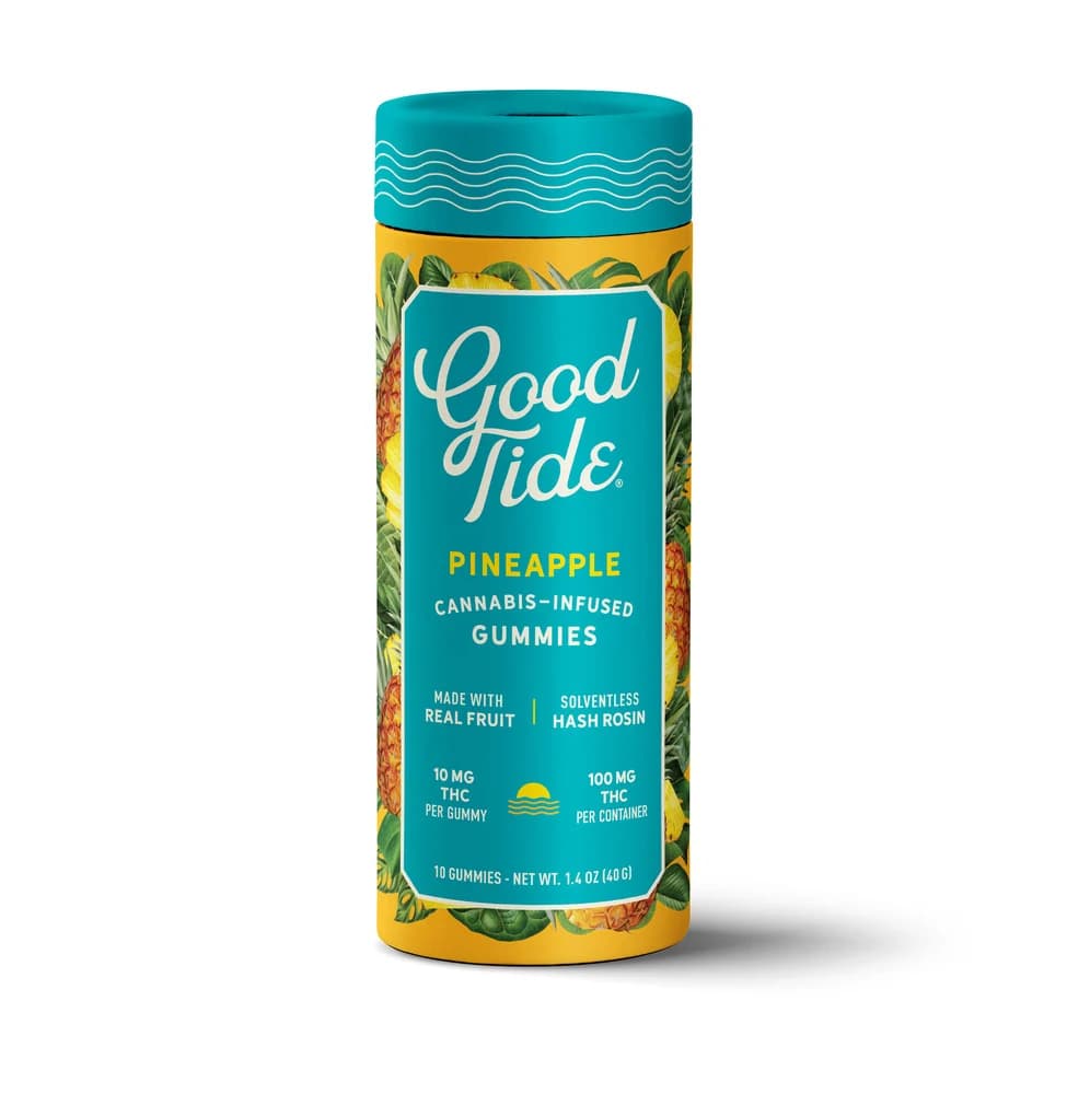 Good Tide Rosin Gummies Pineapple (S) 100mg
