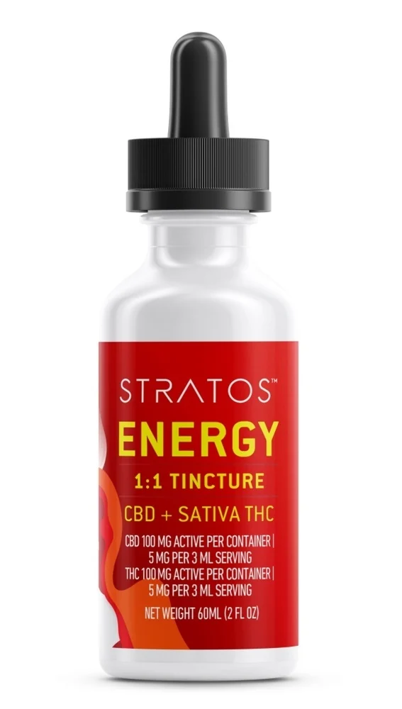 1:1 Energy - Tangerine (100mg CBD/100mg THC)