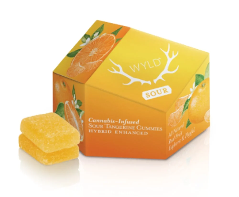 WYLD Gummies: Huckleberry Hybrid 100mg