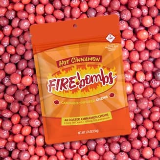 Fire Bombs Hot Cinnamon - 10mg THC (4pk / 2.5mg THC ea)