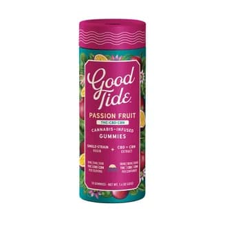Passionfruit 1:1:1 CBD + CBN Single-Strain Rosin Gummies | Sleep | 100mg